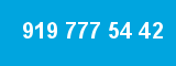 919 777 54 42